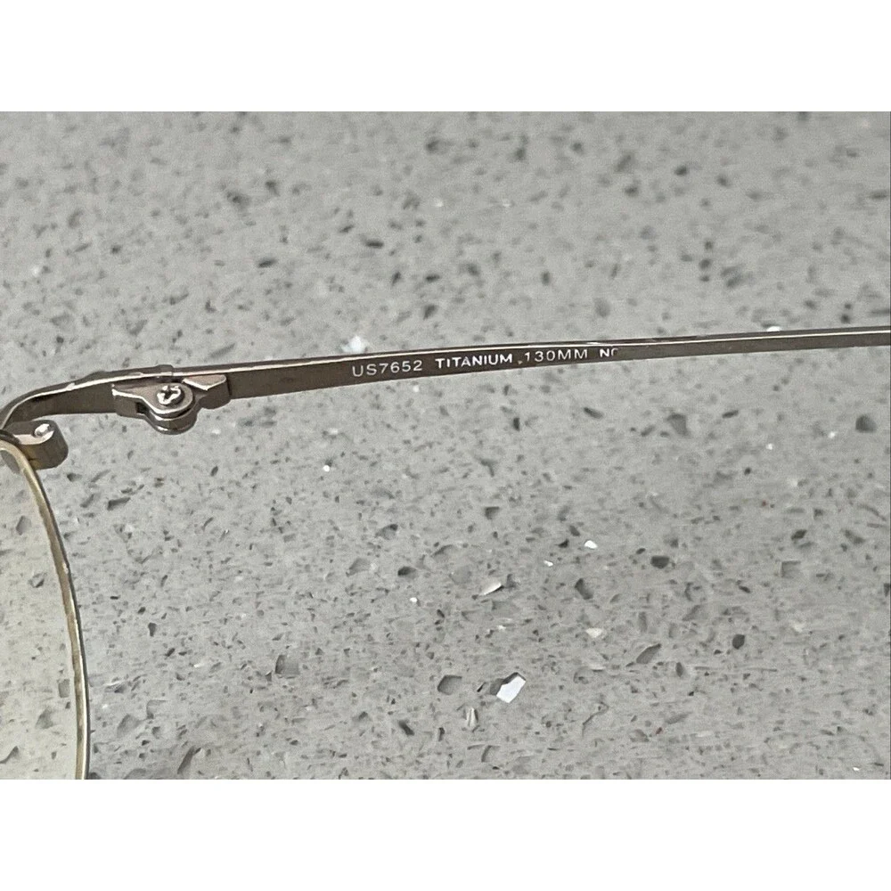 Charmant Eyeglasses US7652 Titanium 50-17-130 FRAMES ONLY full rim Color BR